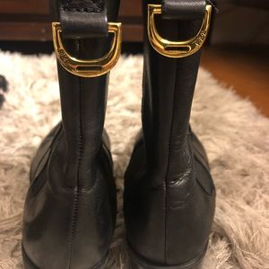 Ralph Lauren booties, black, size 8.5